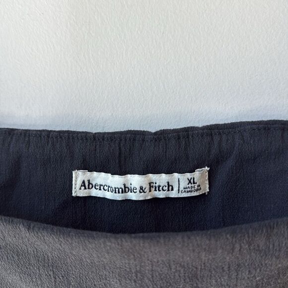 Abercrombie & Fitch Corset Top Size XL Cami Crop Y2K Preppy Coquette Grunge - Picture 4 of 6